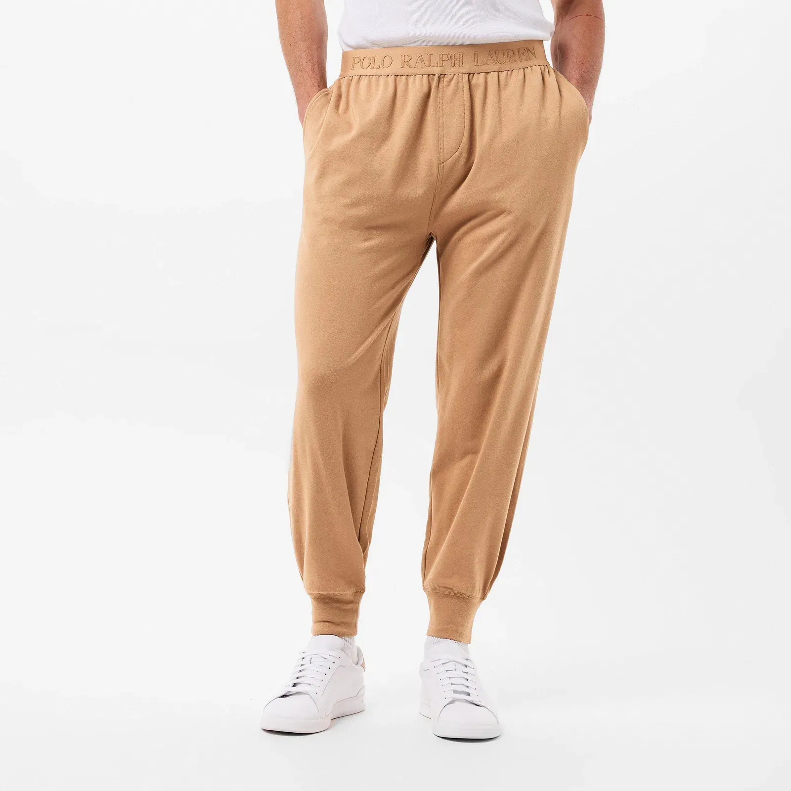 Men's Tonal Taped Closed Hem Jersey Joggers