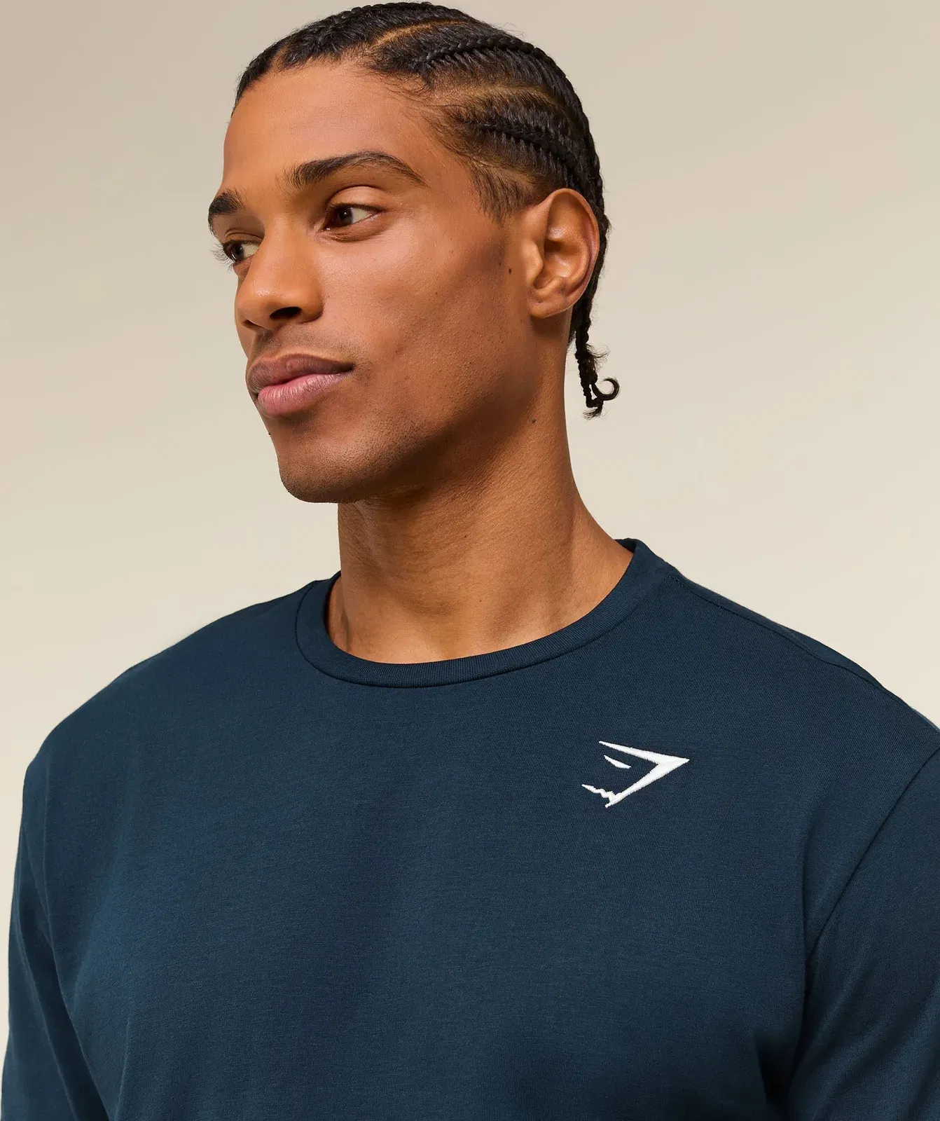 Gymshark Crest T-Shirt - Navy