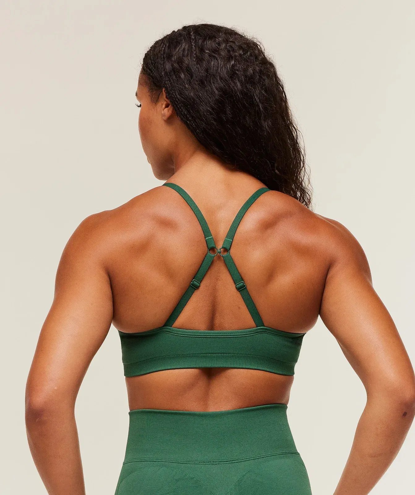 Gymshark Lift Seamless Sports Bra - Lift Green/Lift Green Marl