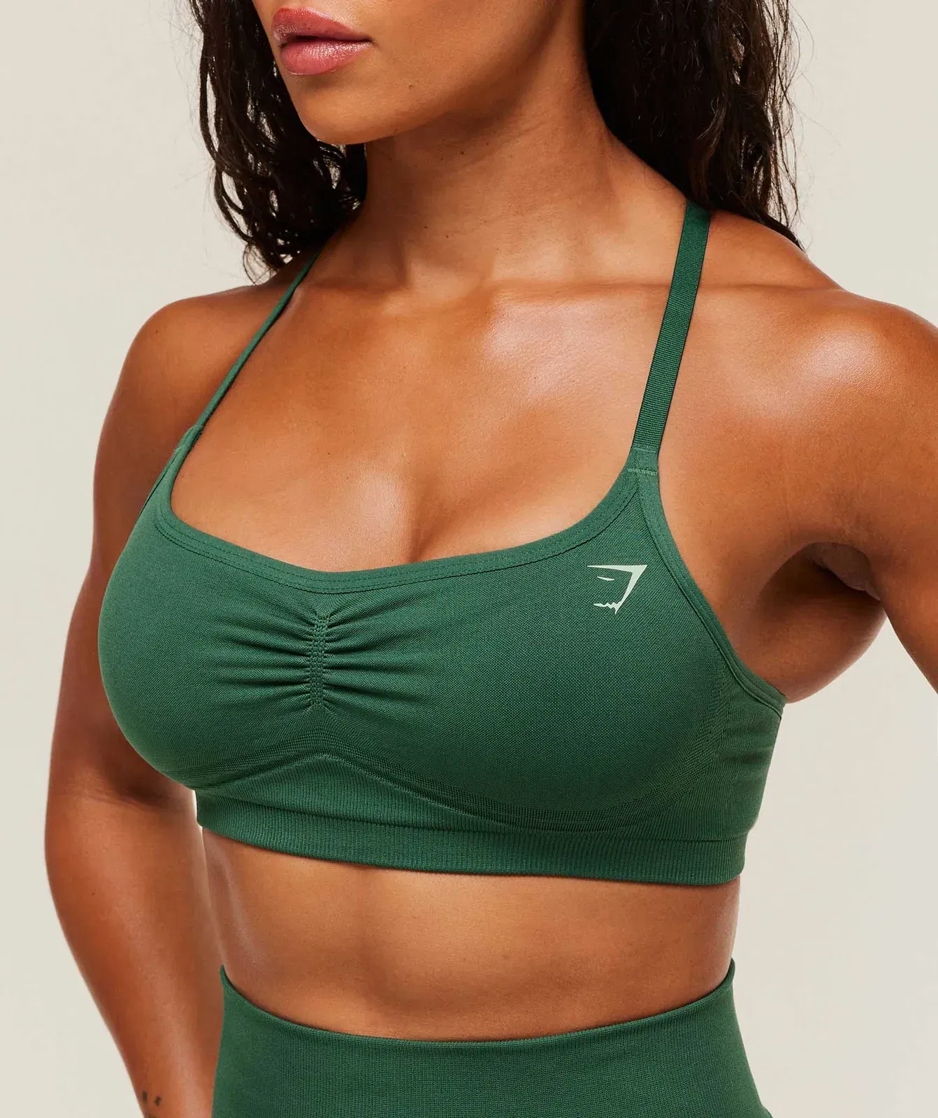 Gymshark Lift Seamless Sports Bra - Lift Green/Lift Green Marl