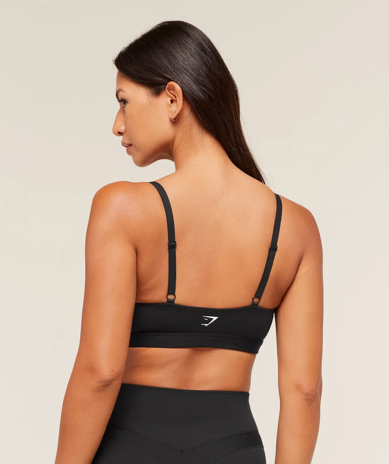 Gymshark Balcony Peekaboo Sports Bra - Black