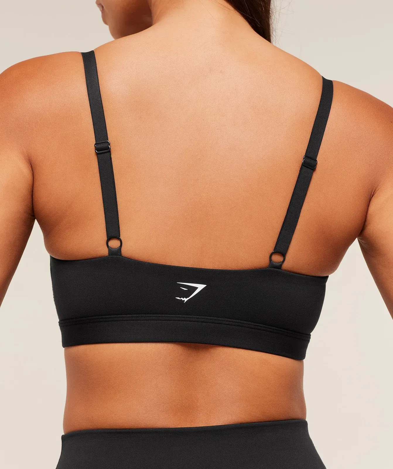 Gymshark Balcony Peekaboo Sports Bra - Black