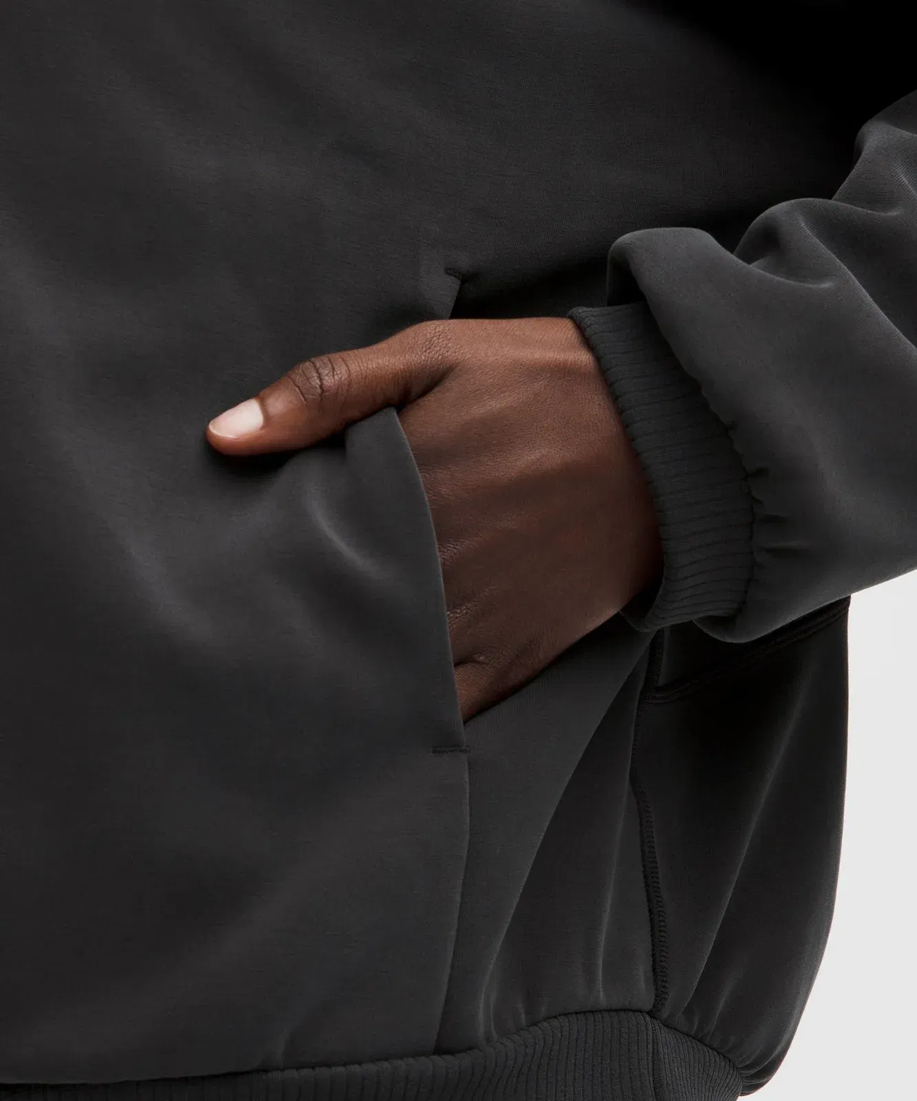 Brushed Softstreme Oversized Bomber Jacket