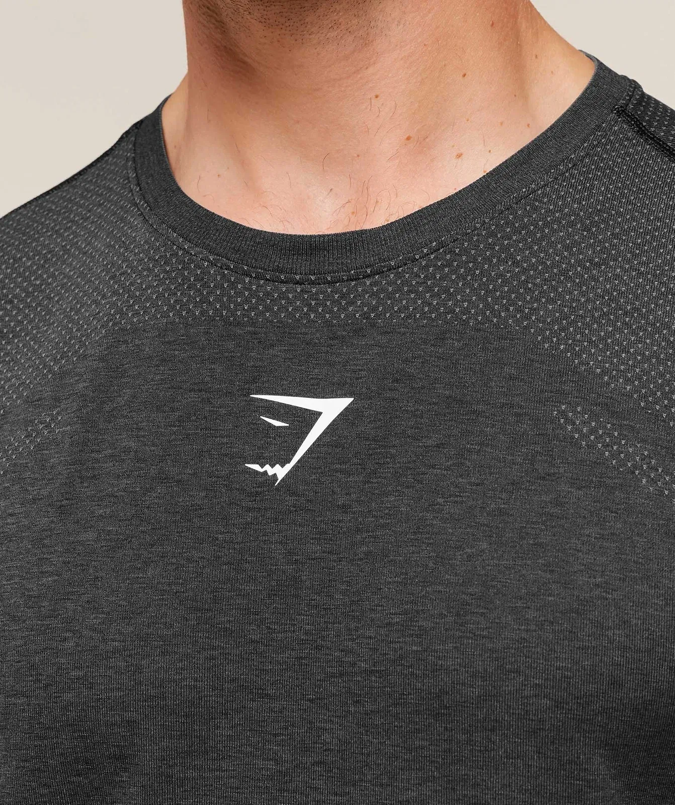 Gymshark Lightweight Seamless Tank - Black/Silhouette Grey
