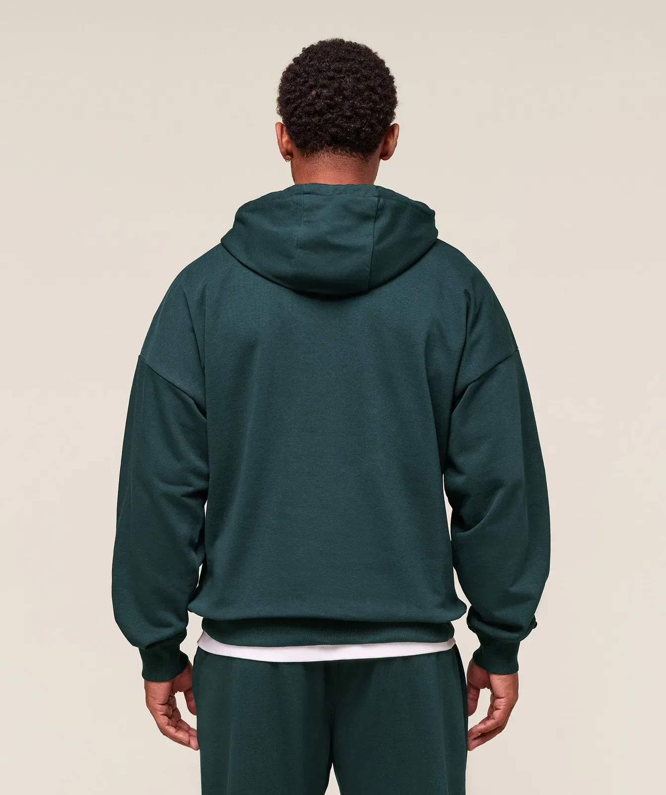 Gymshark Worn Graphic Hoodie - Deep Petrol Blue