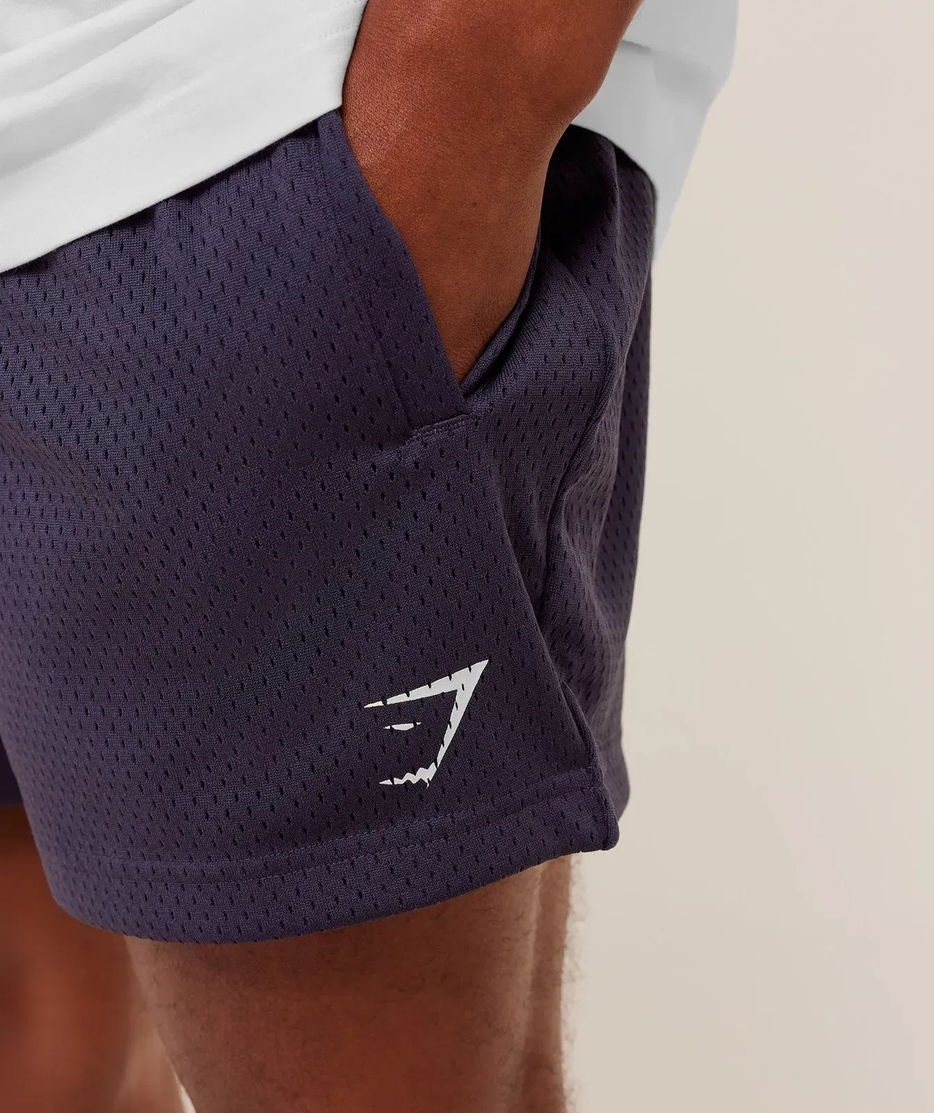 Gymshark Lifting Mesh 5" Shorts - Midnight Purple