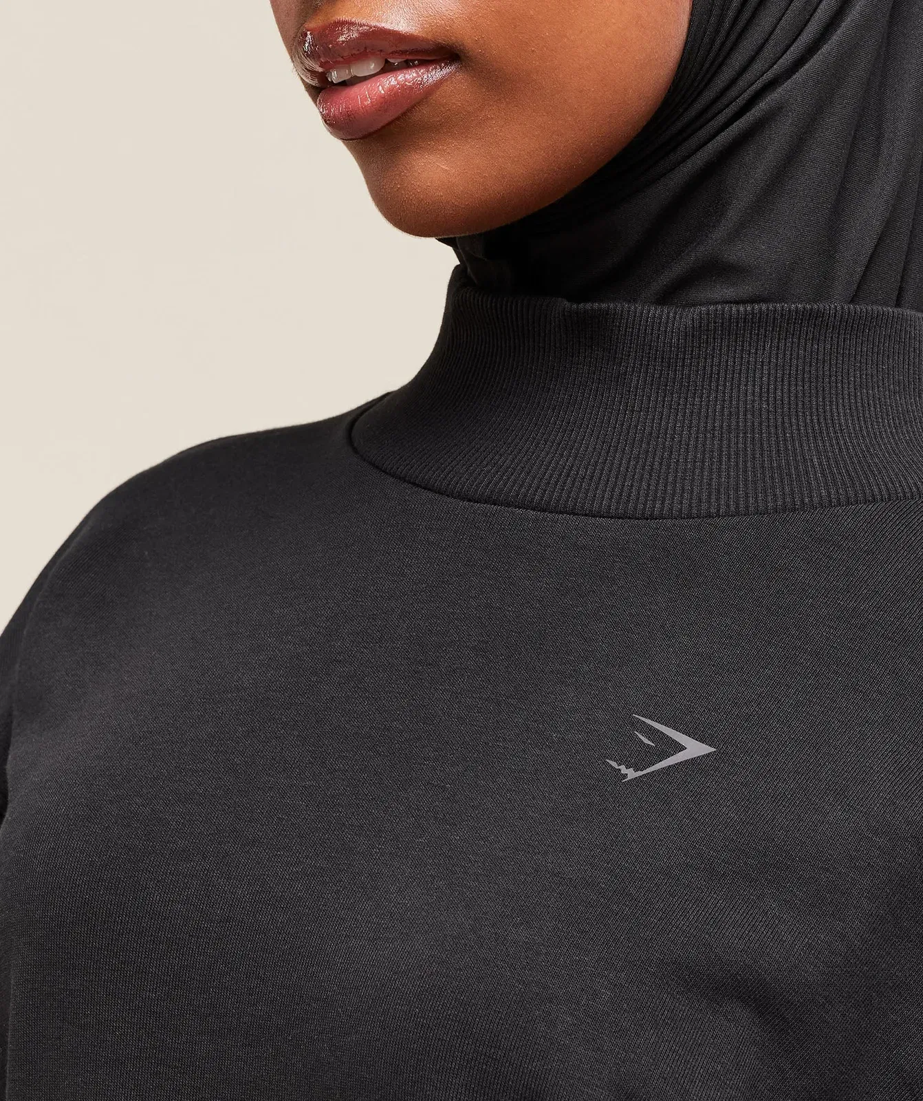 Gymshark Covered Pullover - Black