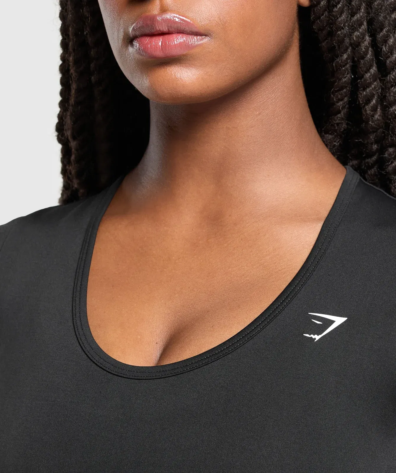 Gymshark Everyday Seamless Tight Fit Crew Neck T-Shirt - Black