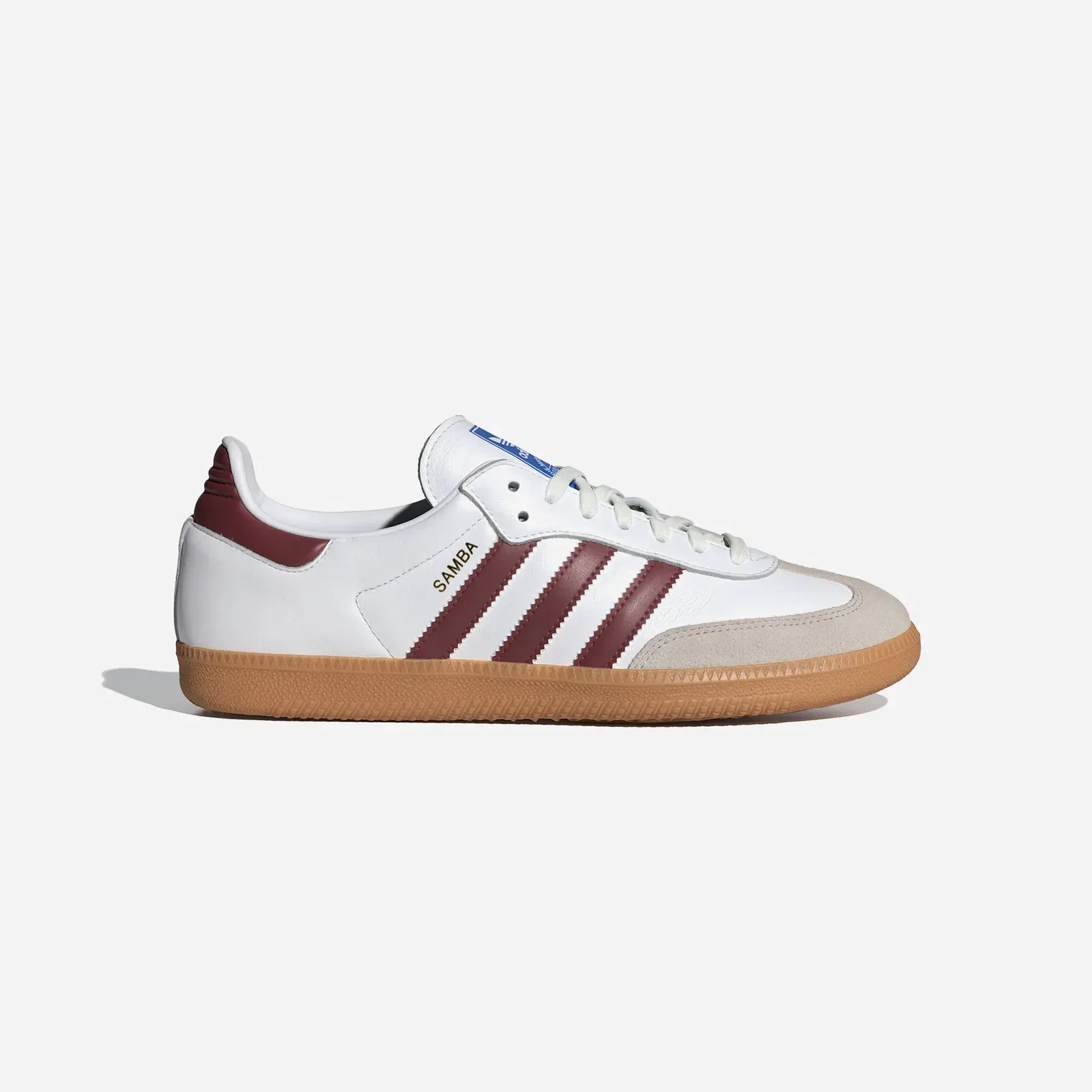 Adidas Samba OG White Burgundy Gum