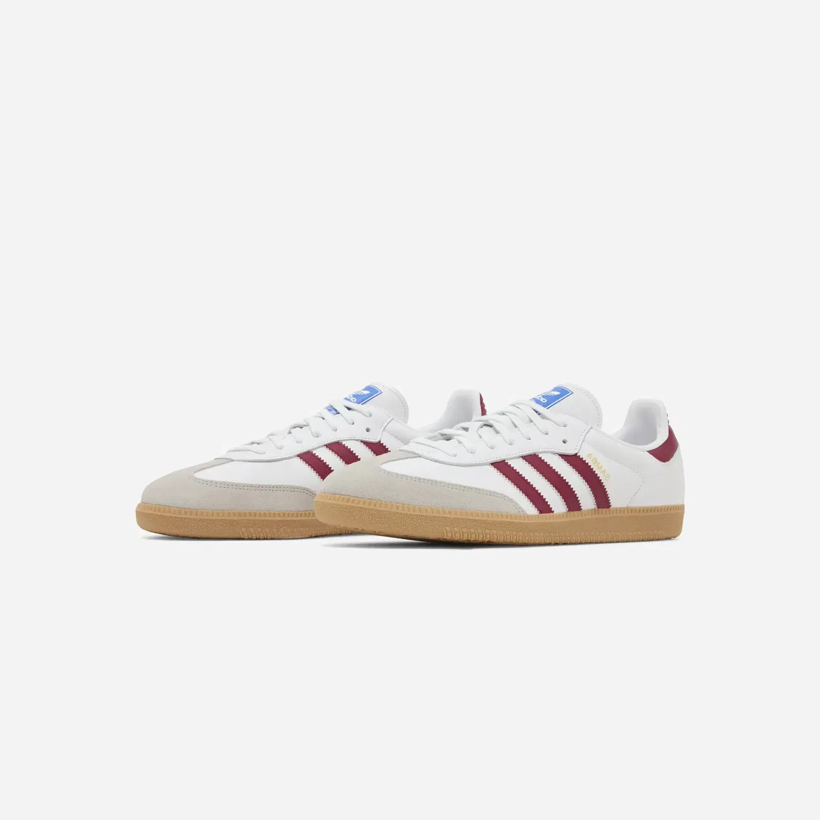 Adidas Samba OG White Burgundy Gum