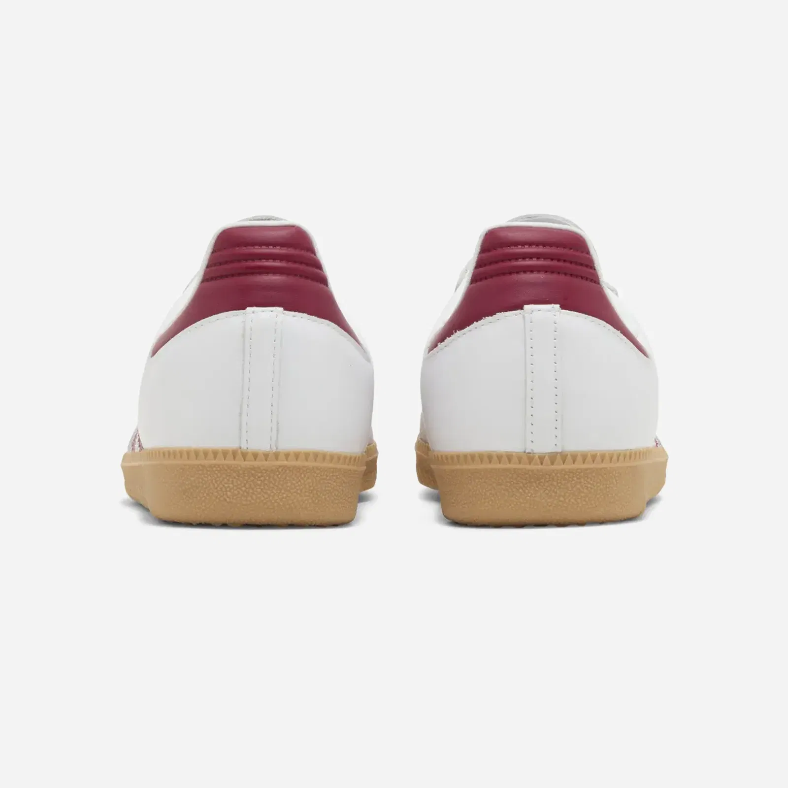 Adidas Samba OG White Burgundy Gum