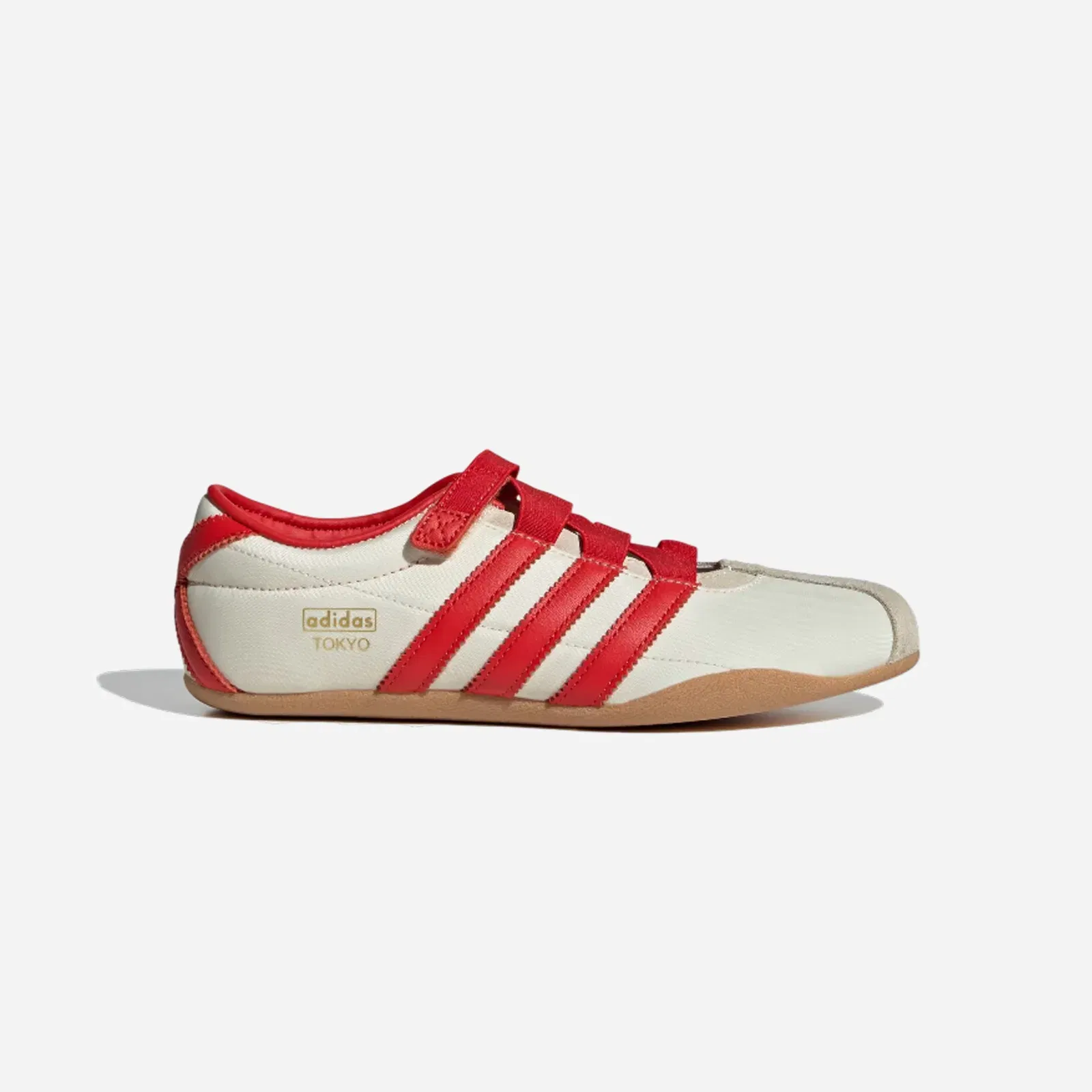 Adidas Tokyo Mary Jane Cream White / Red / Gold Metallic