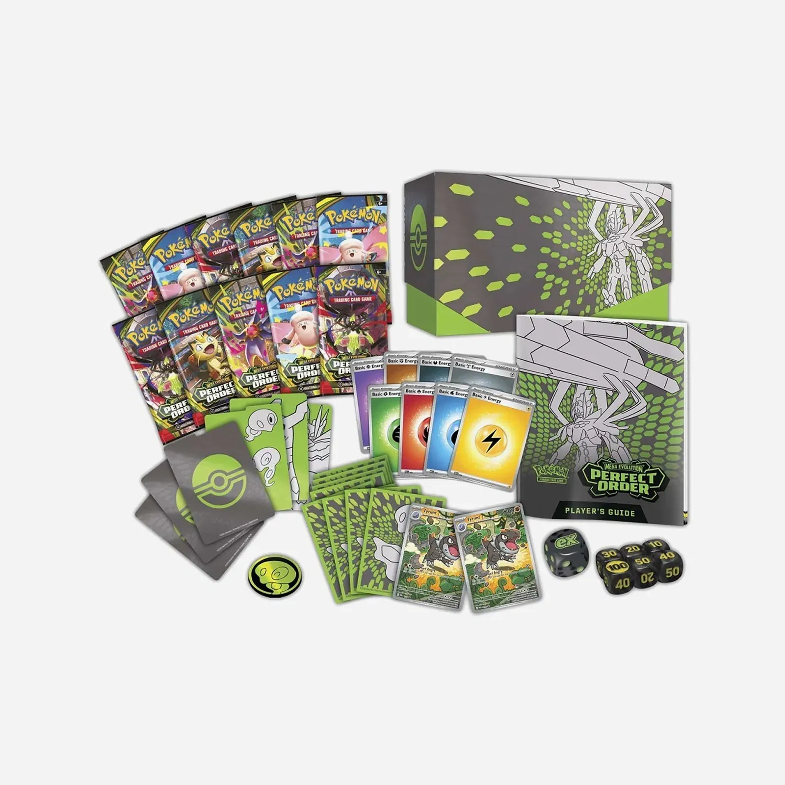 2026 Pokemon Mega Perfect Order Pokemon Center Elite Trainer Box