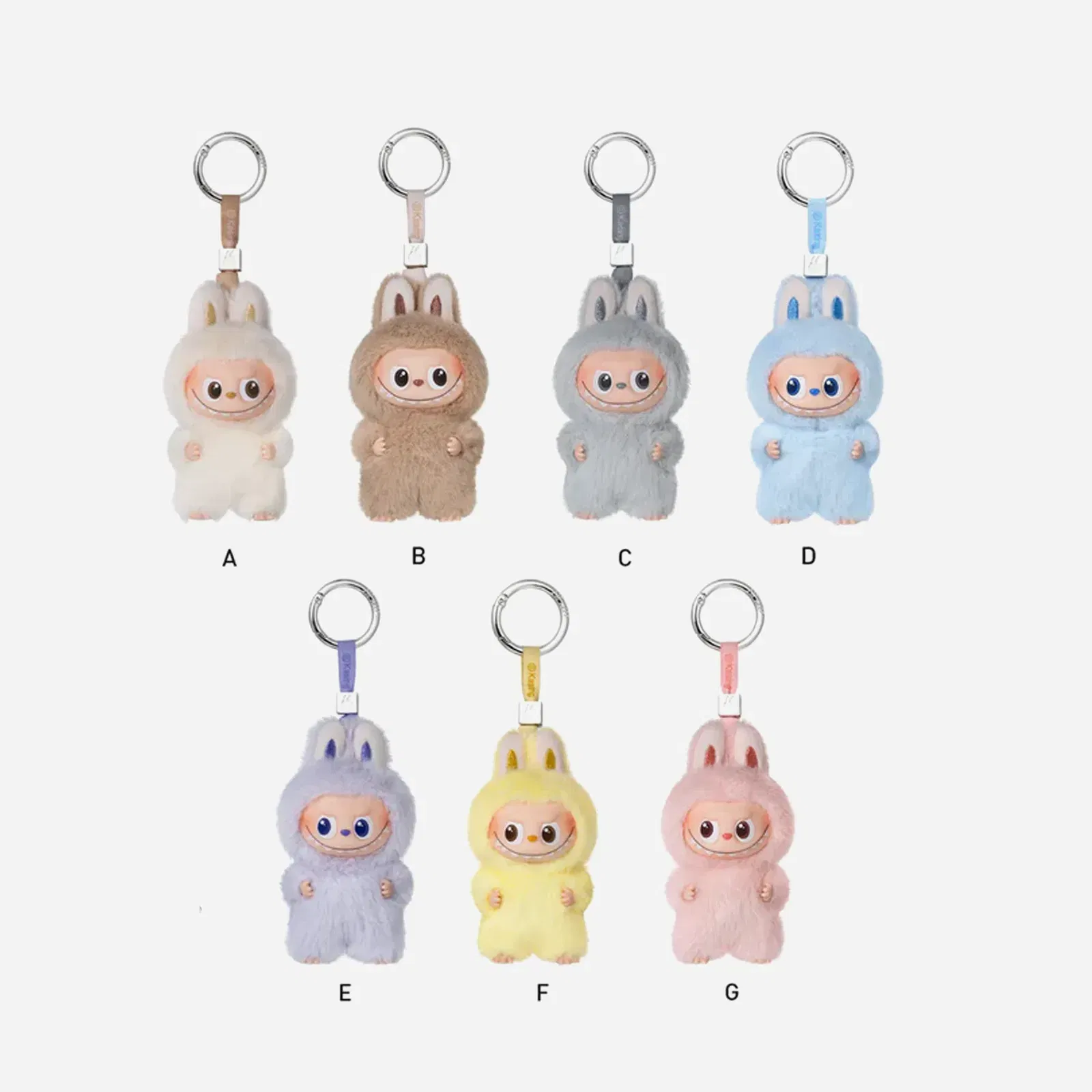 Pop Mart Labubu The Monsters Pin For Love Series Vinyl Plush Pendant (A-M) (Pack of 14)