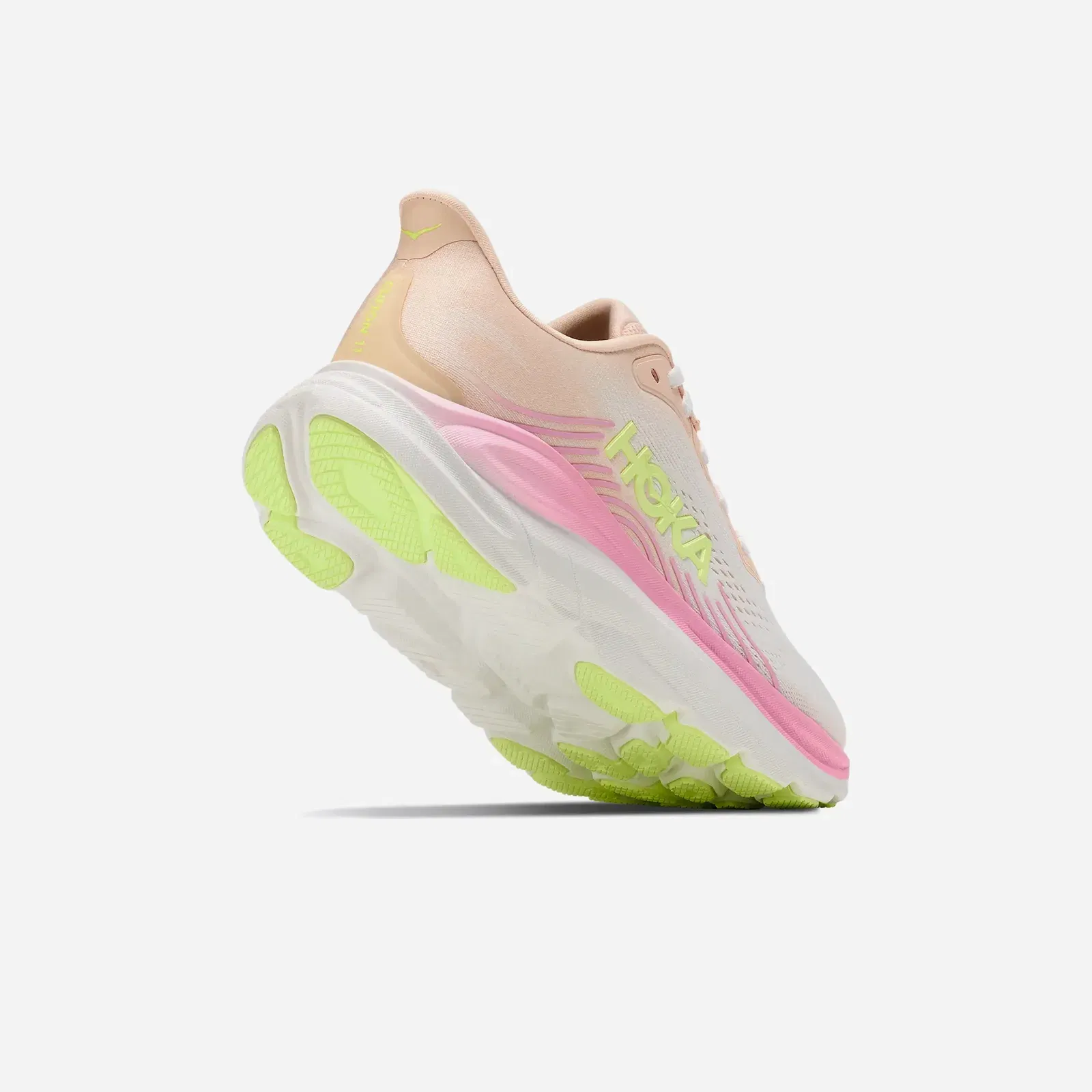 Hoka Clifton 11 Tangerine Glow White Regular WMNS