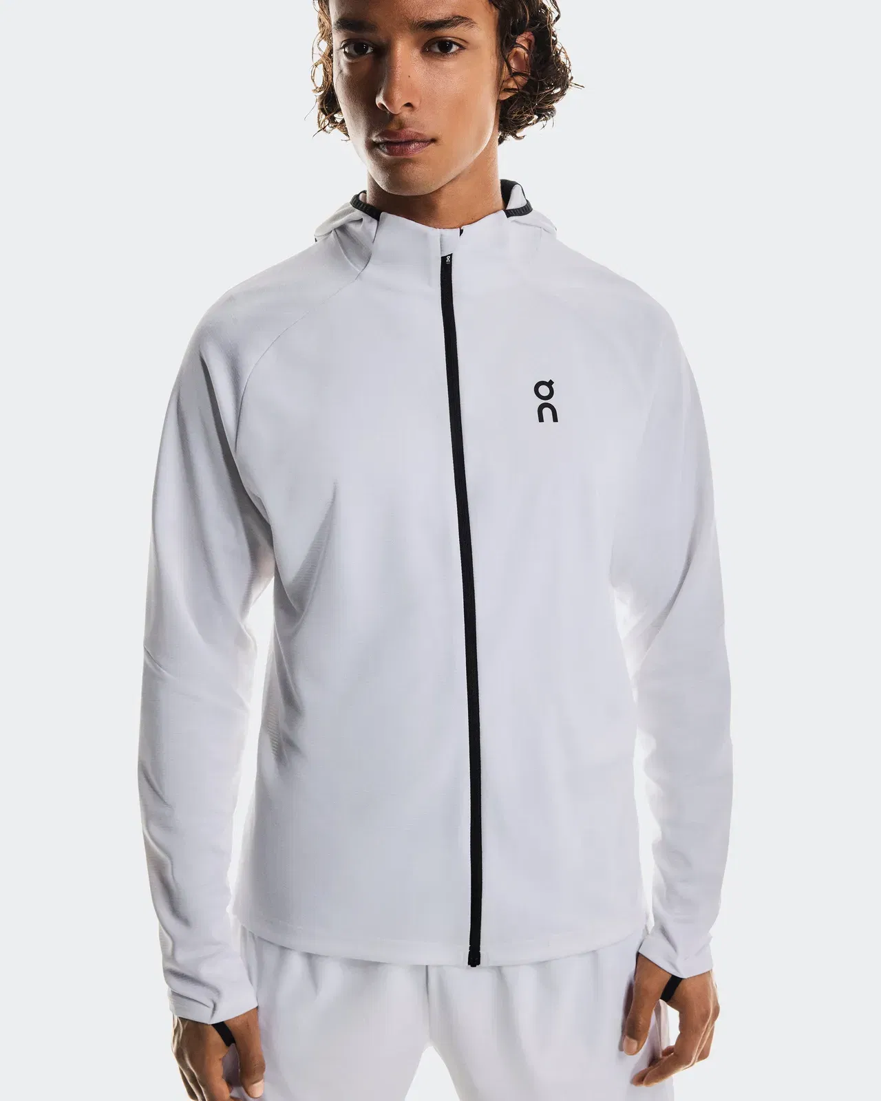 Climate Zip Hoodie White