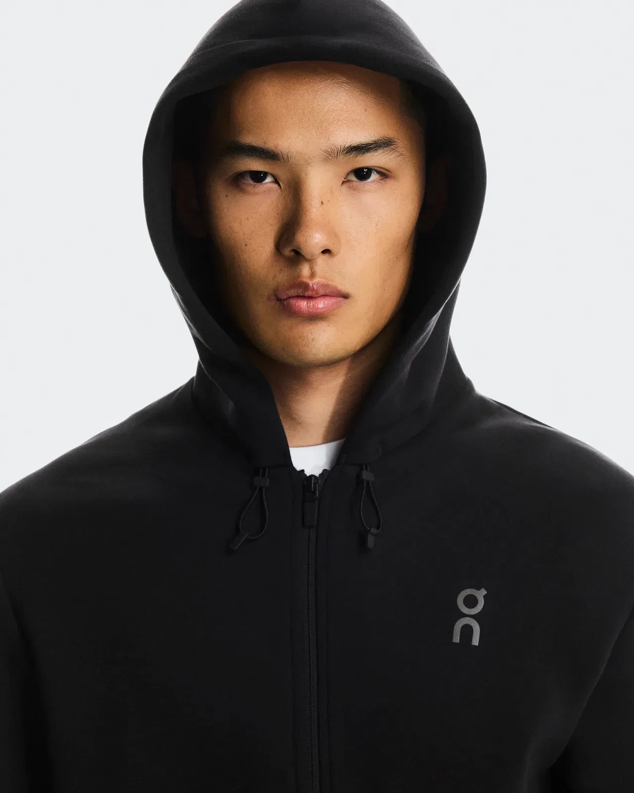 Focus Tech Zip Hoodie Black