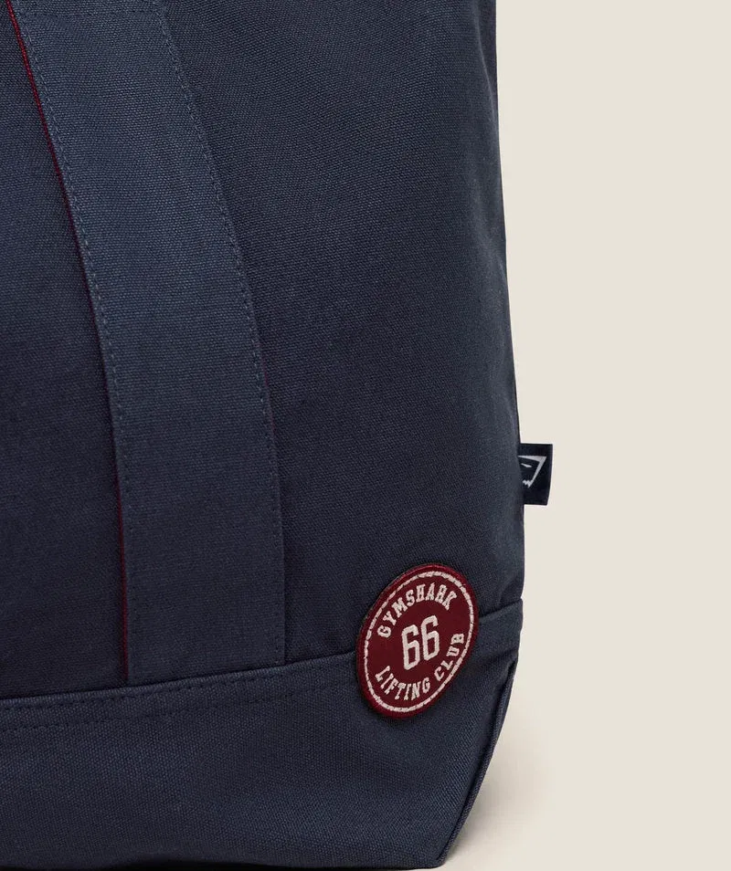 Gymshark Collegiate Tote Bag Heavy Blue