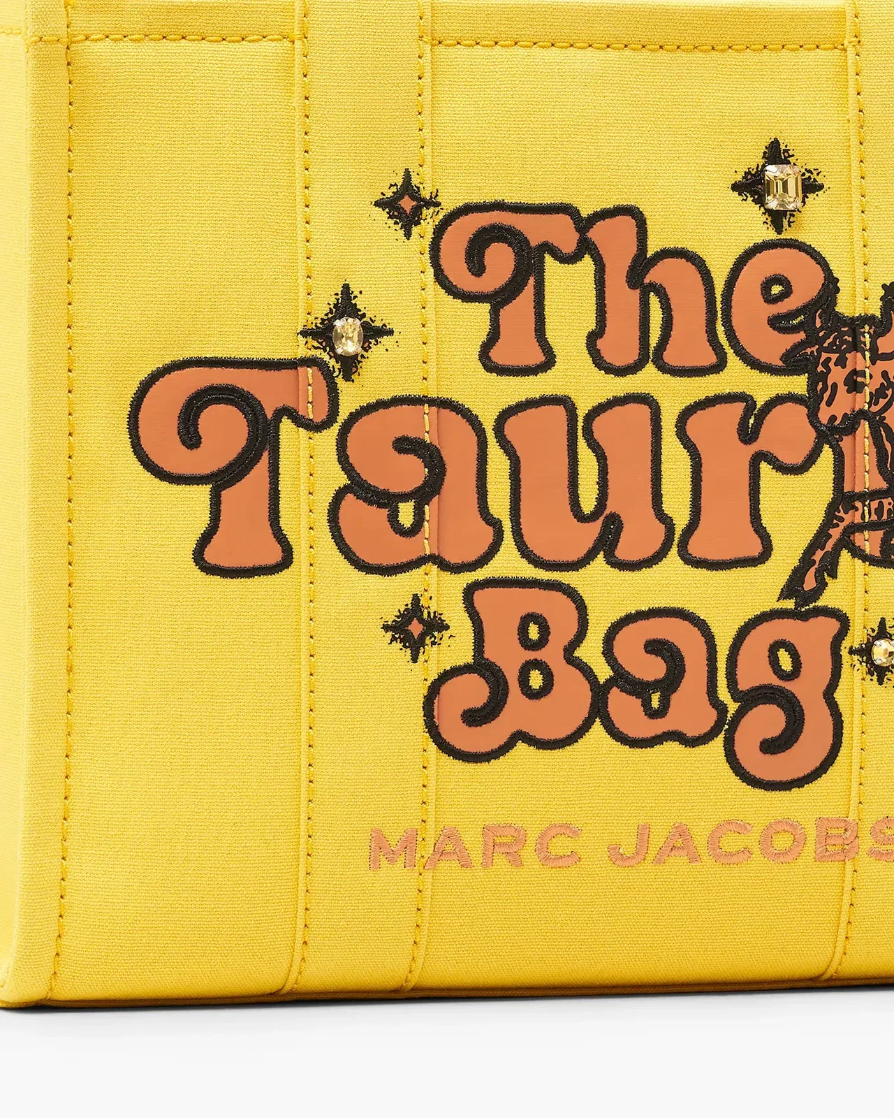 Marc Jacobs Marc Jacobs The Logo Webbing Strap Gold Multi Gold Multi