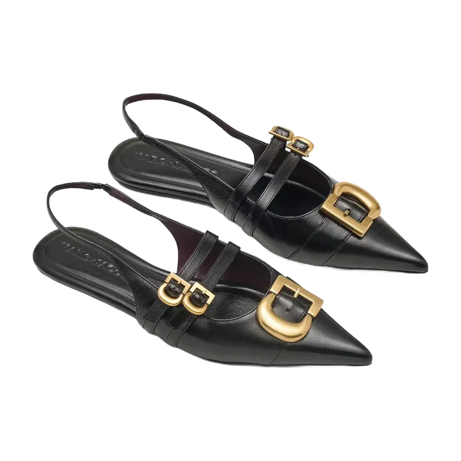 Marc Jacobs Marc Jacobs The Doll Shoe Slingback Black Black