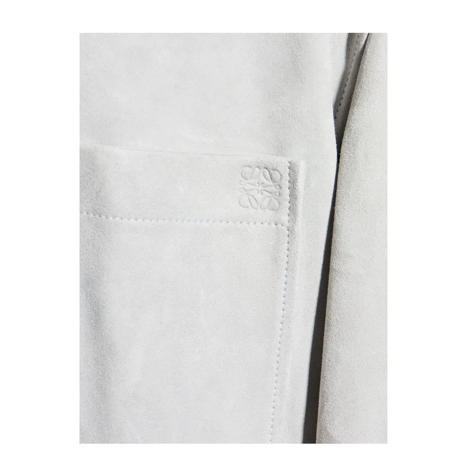 Suede Leather Overshirt
