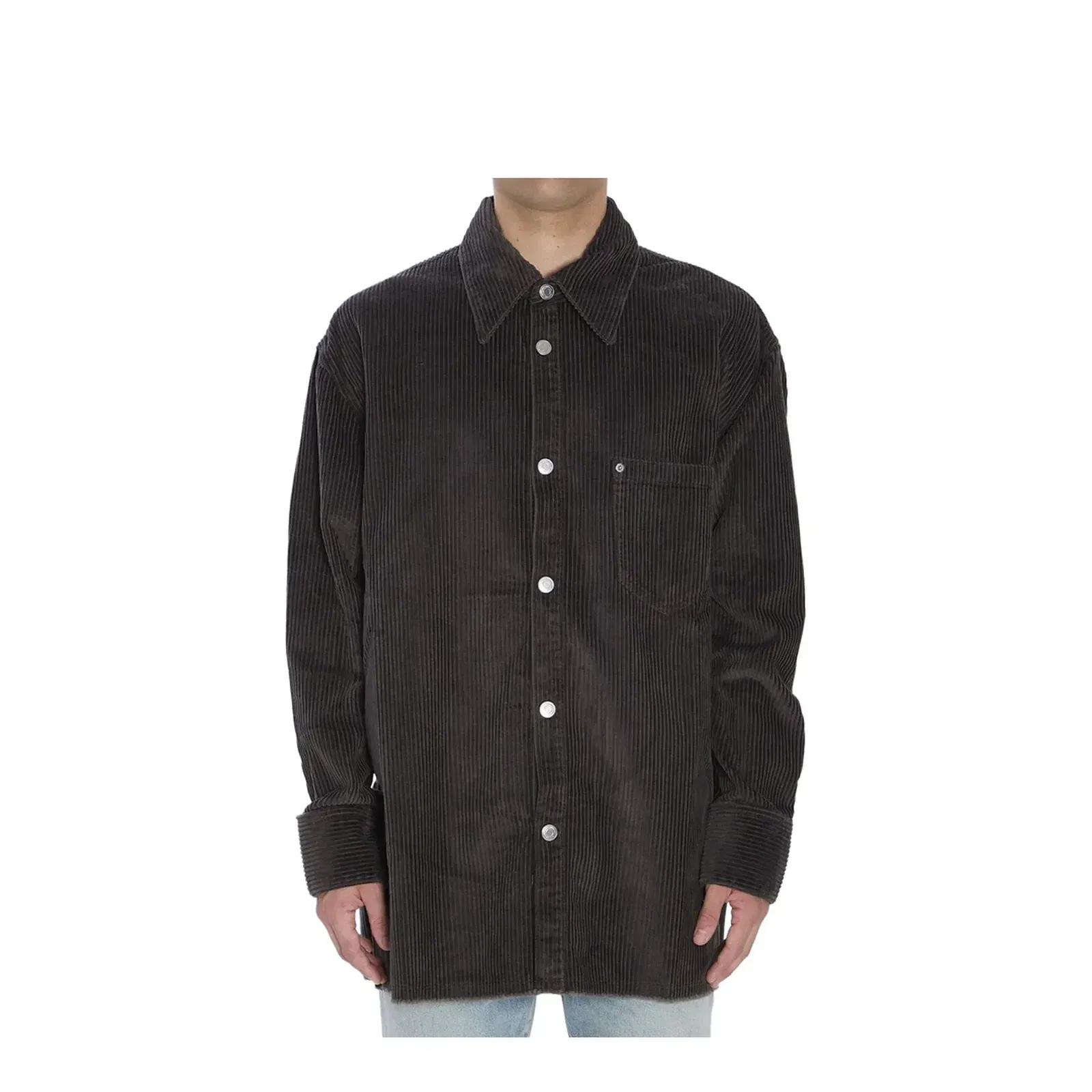 Corduroy Velvet Overshirt
