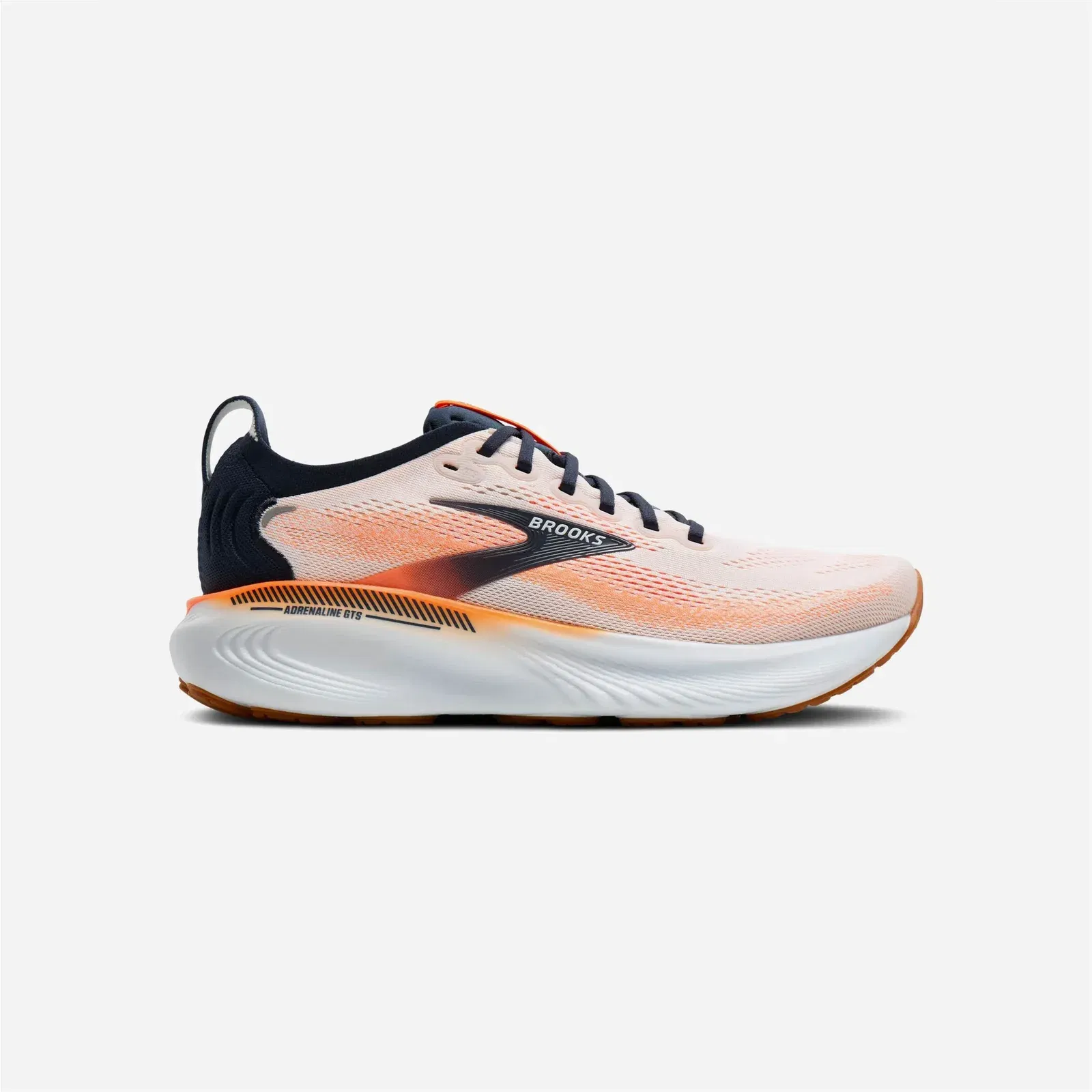 Brooks Adrenaline GTS 25 White Spellbound Orange