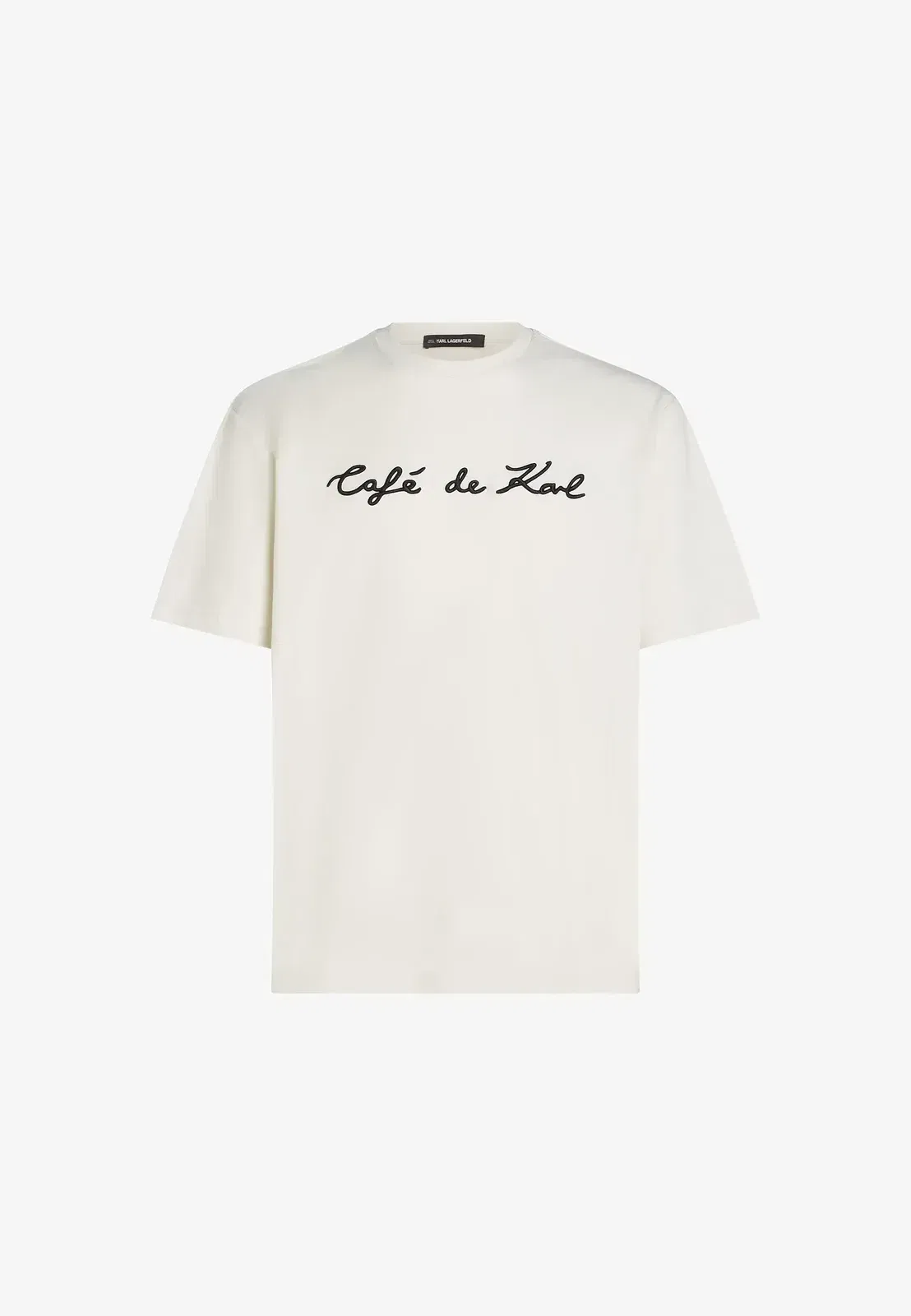 KARL LAGERFELD X JORGE PARRA - Print T-shirt - cannoli cream