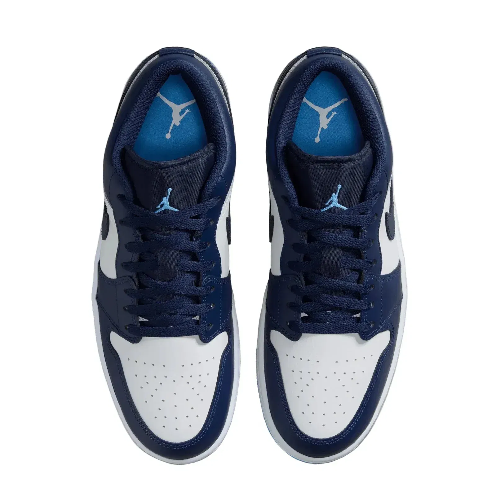 AIR JORDAN 1 LOW NAVY / UNIVERSITY BLUE-WHITE