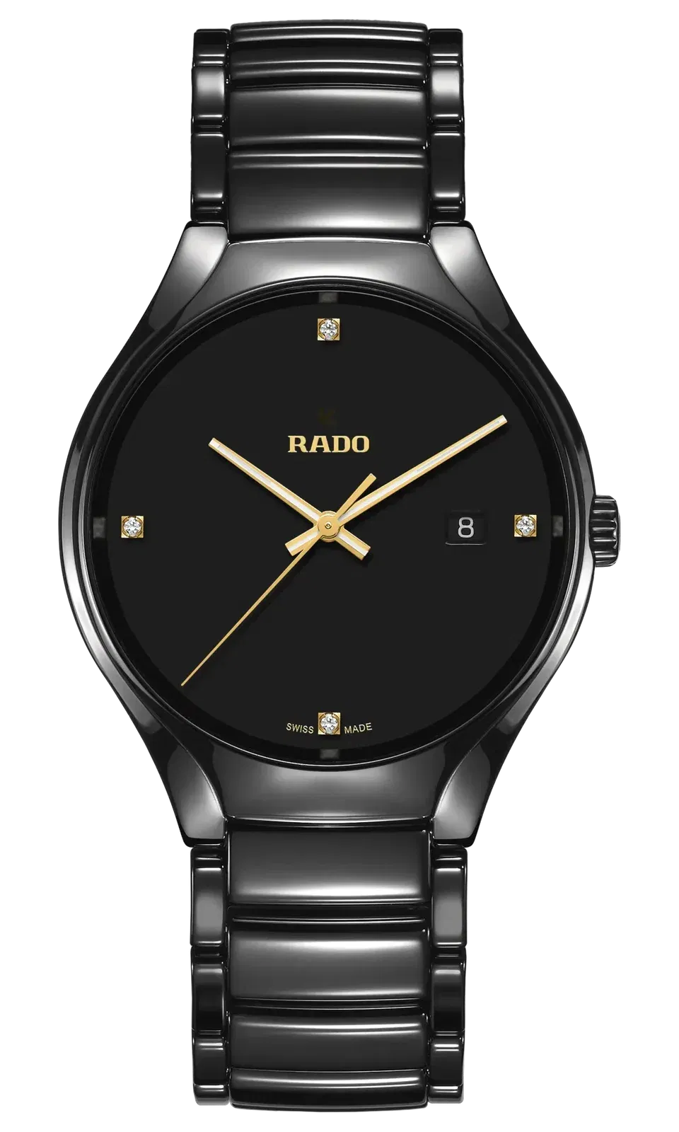 Rado True Round Diamonds Black r27238712