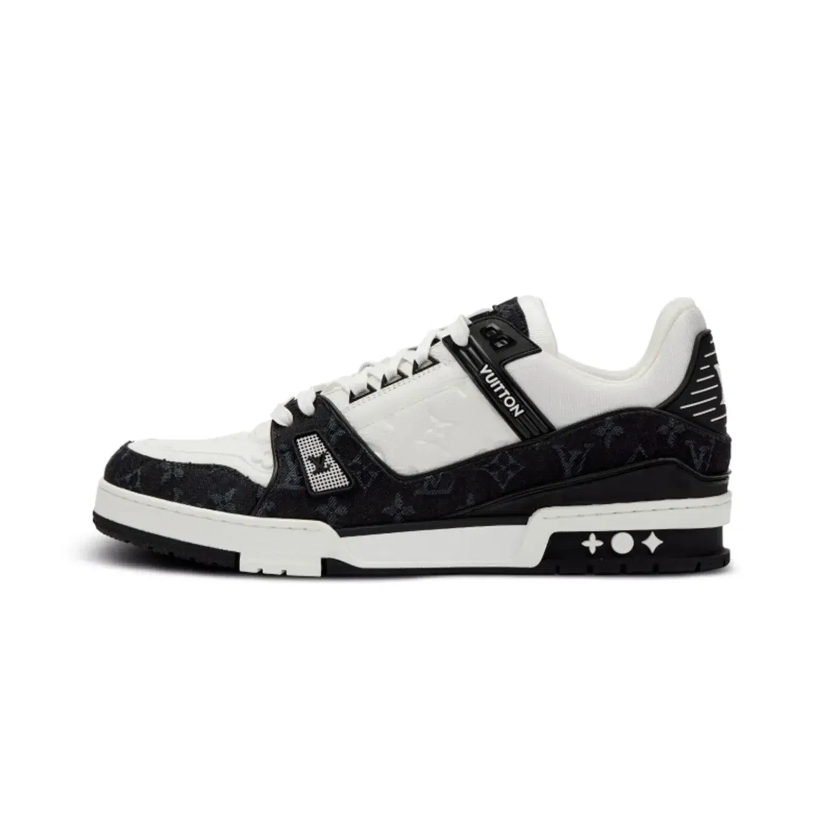 Louis Vuitton Lv Trainer Black White