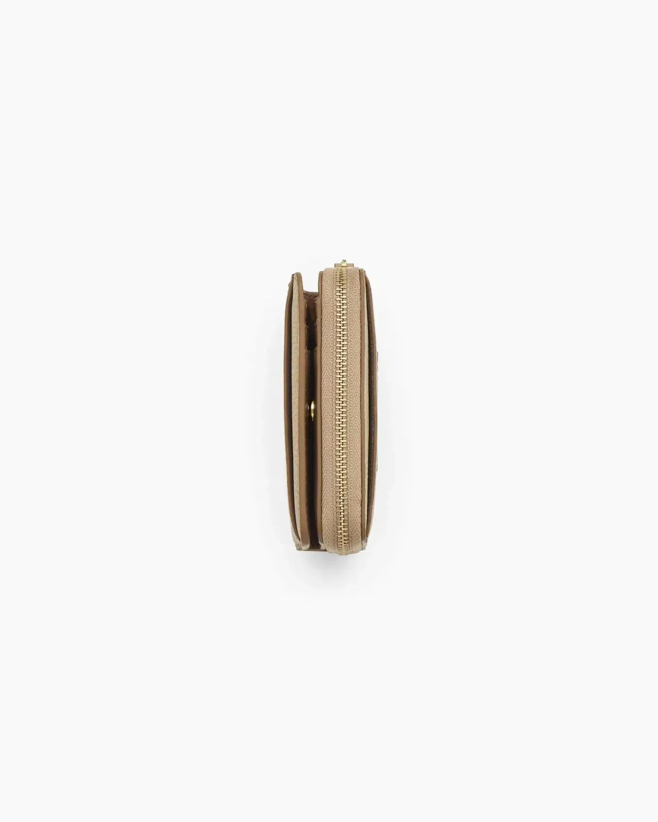 Marc Jacobs Marc Jacobs The Leather Mini Compact Wallet Camel Camel