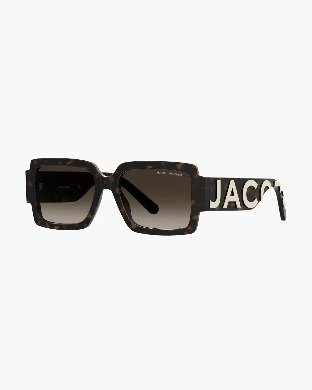 Marc Jacobs Marc Jacobs The Bold Logo Square Sunglasses Havana Havana