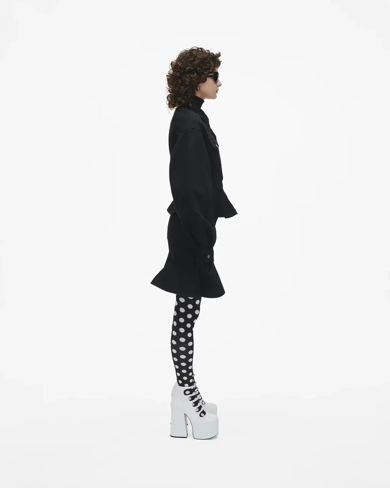 Marc Jacobs Marc Jacobs The Croc Embossed Kiki Ankle Boot Cotton White Cotton White