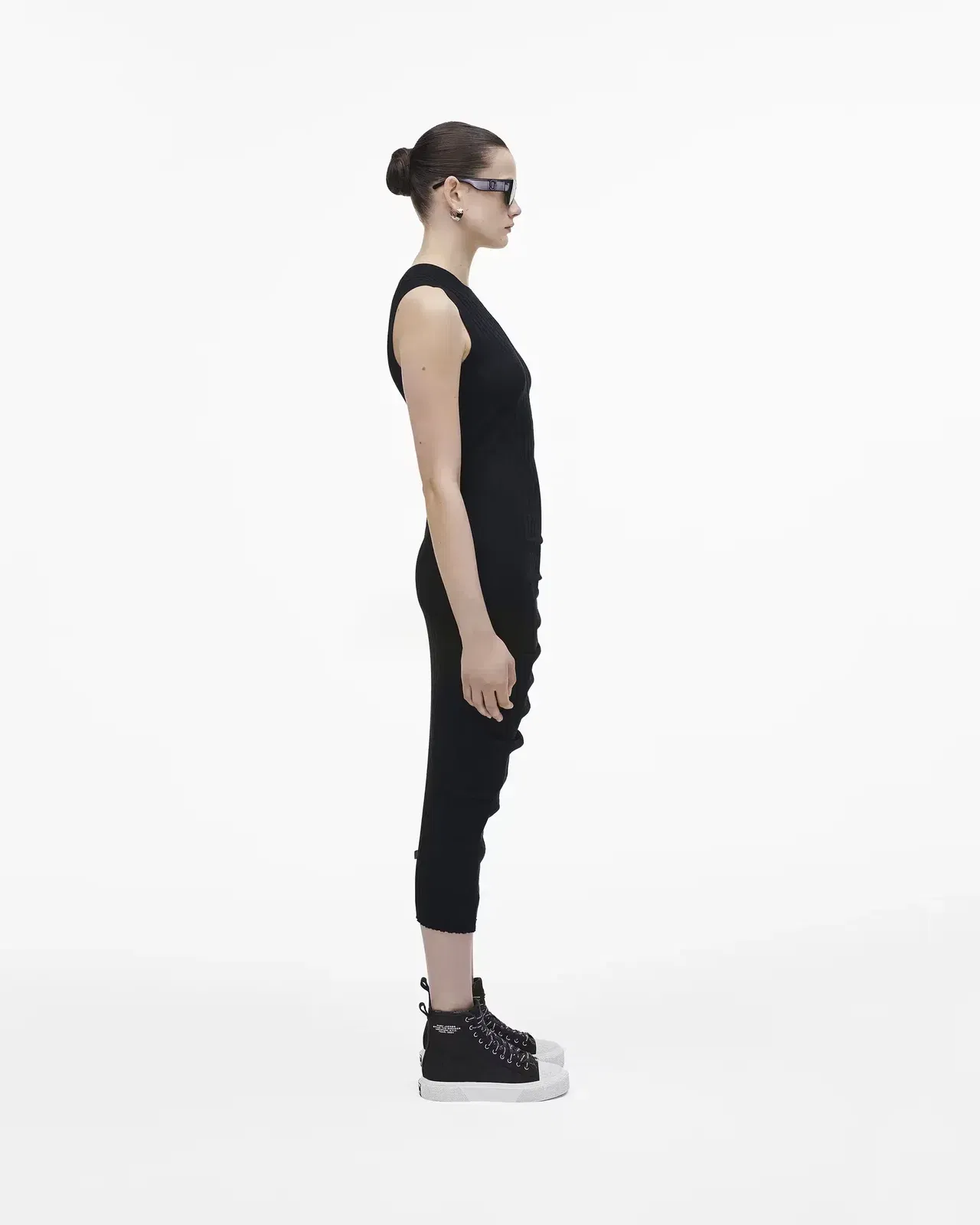Marc Jacobs Marc Jacobs The High Top Sneaker Black Black