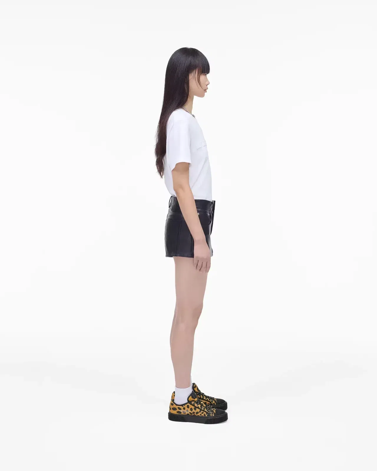 Marc Jacobs Marc Jacobs The Printed Canvas Sneaker Black Multi Black Multi