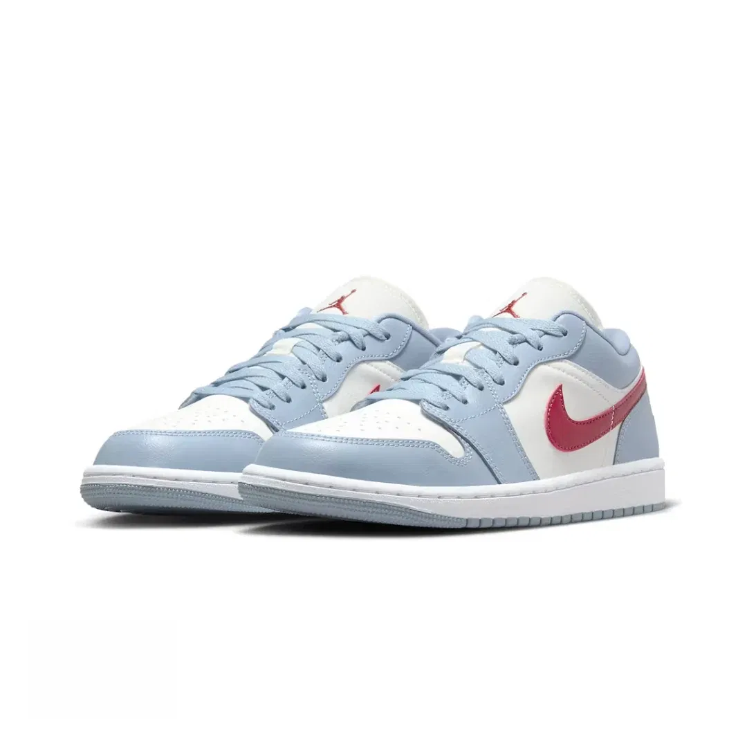 Jordan 1 Low Blue Whisper Dune Red (W)