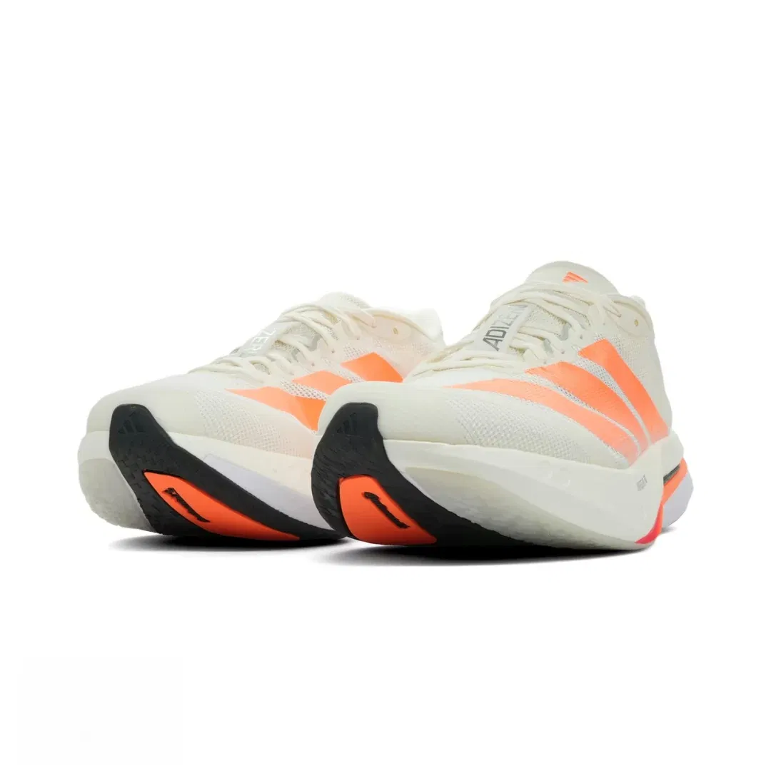adidas Adizero Boston 13 Off White Lucid Orange Grey