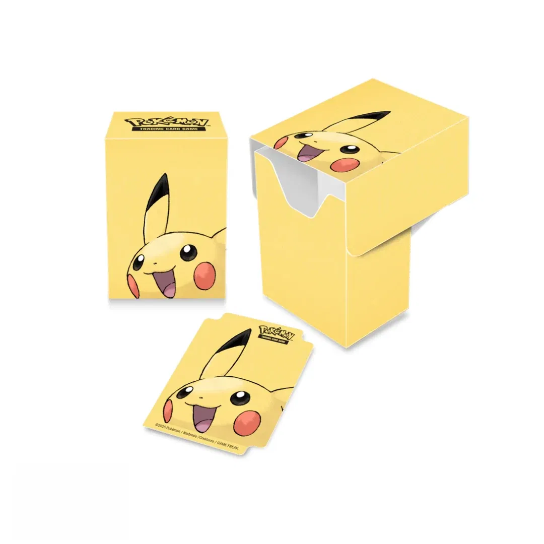 Ultra Pro Pokemon Deck Box Pikachu Full View