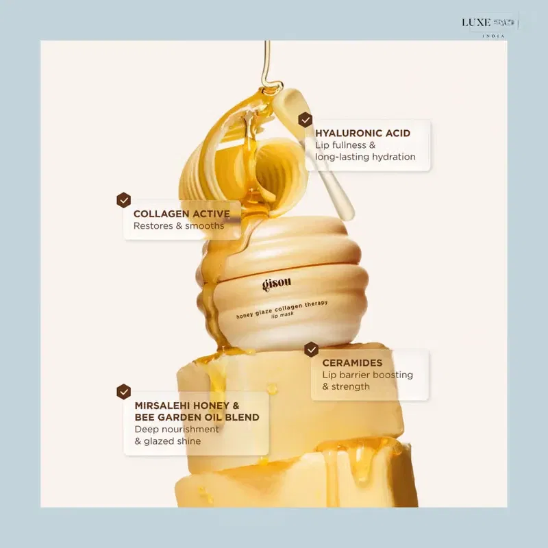 Gisou Honey Glaze Collagen Therapy Lip Mask