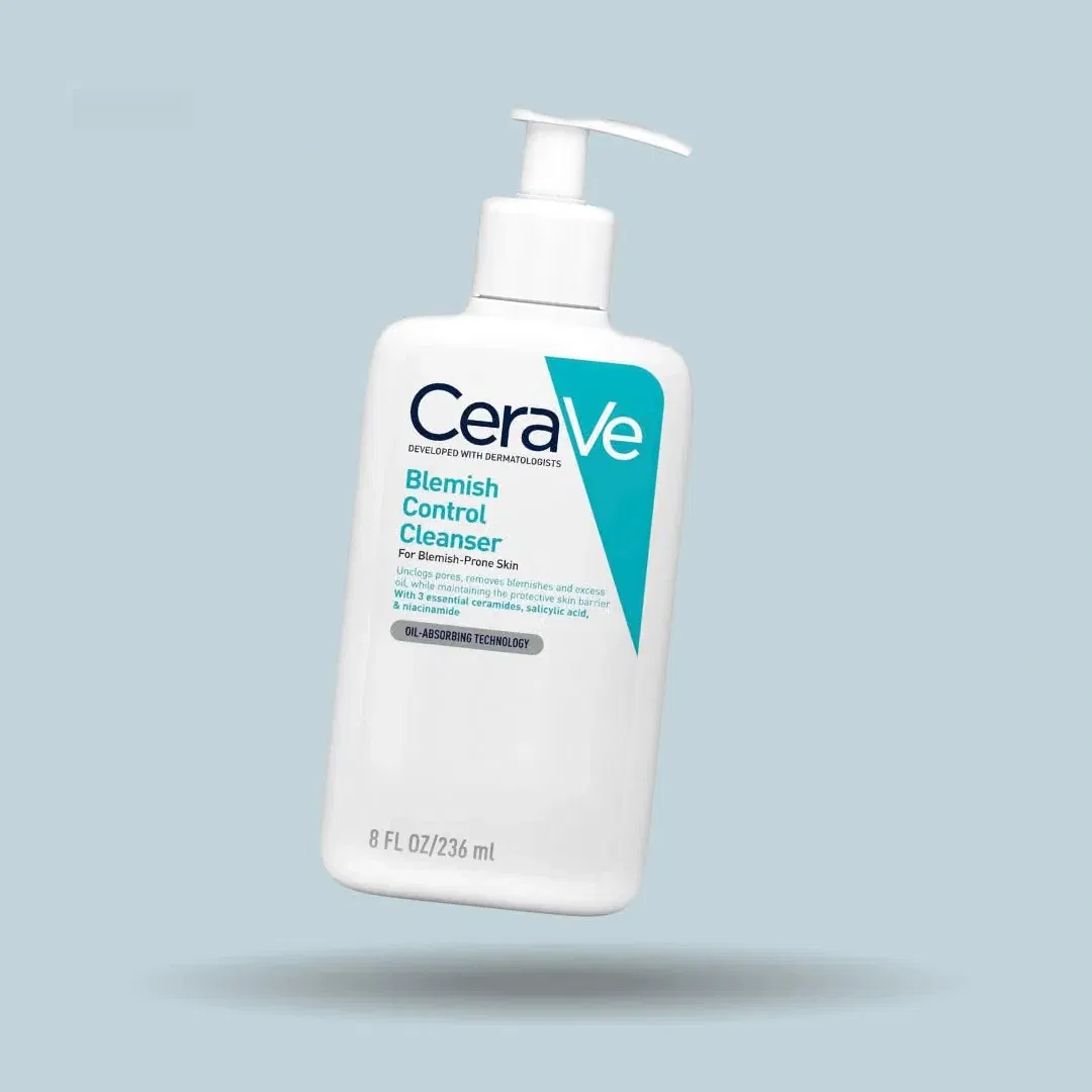 CeraVe Blemish Control Face Cleanser with 2% Salicylic Acid & Niacinamide for Blemish-Prone Skin 236ml