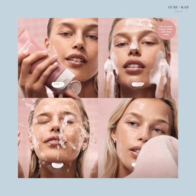Summer Fridays Pink Dew Gel Cleanser