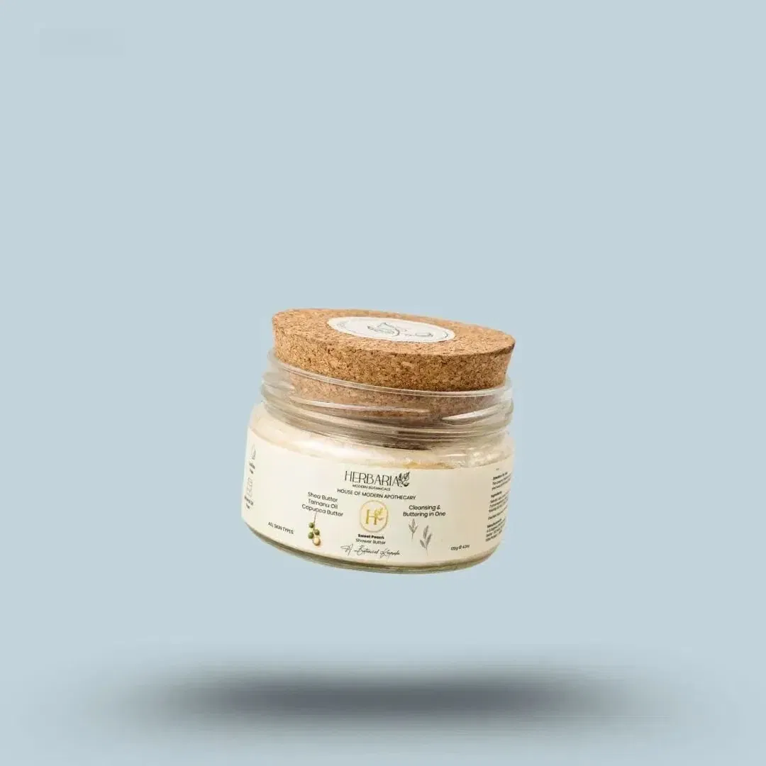 HERBARIA - Modern Botanicals Sweet Peach Shower Butter 120gm