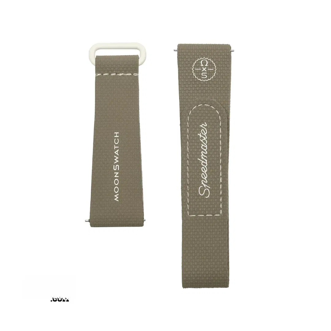 Swatch x Omega Bioceramic Moonswatch Dark Brown Sand Straps