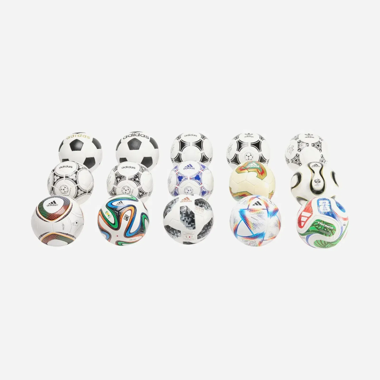 Adidas FIFA World Cup 26 Historical Pro Ball Set Multicolor