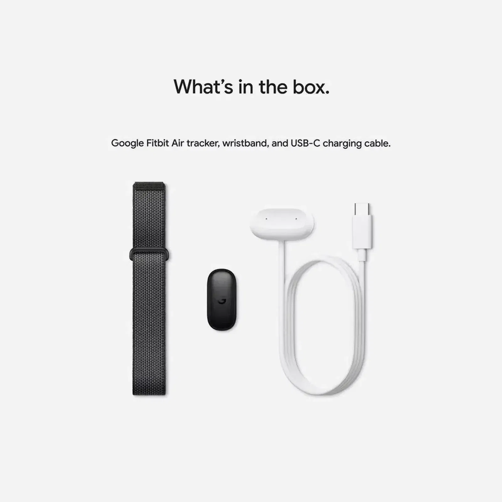 Google Fitbit Air Classic Obsidian