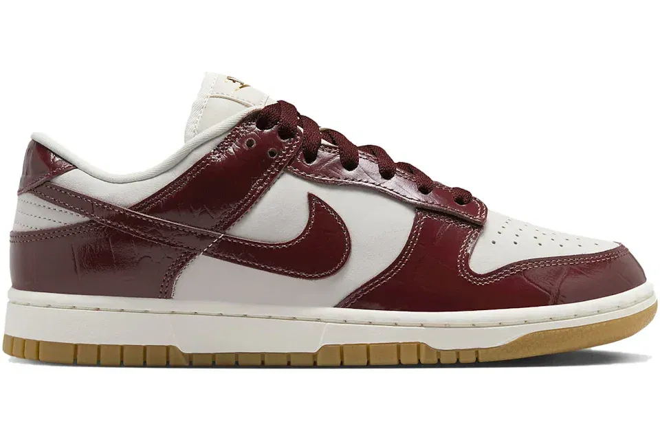 Nike Dunk Low LX Dark Team Red Croc W