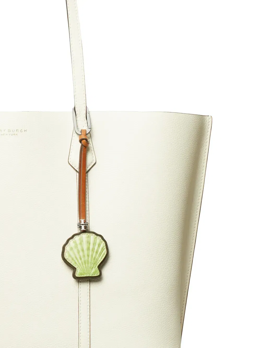 Leather Shell Bag Charm