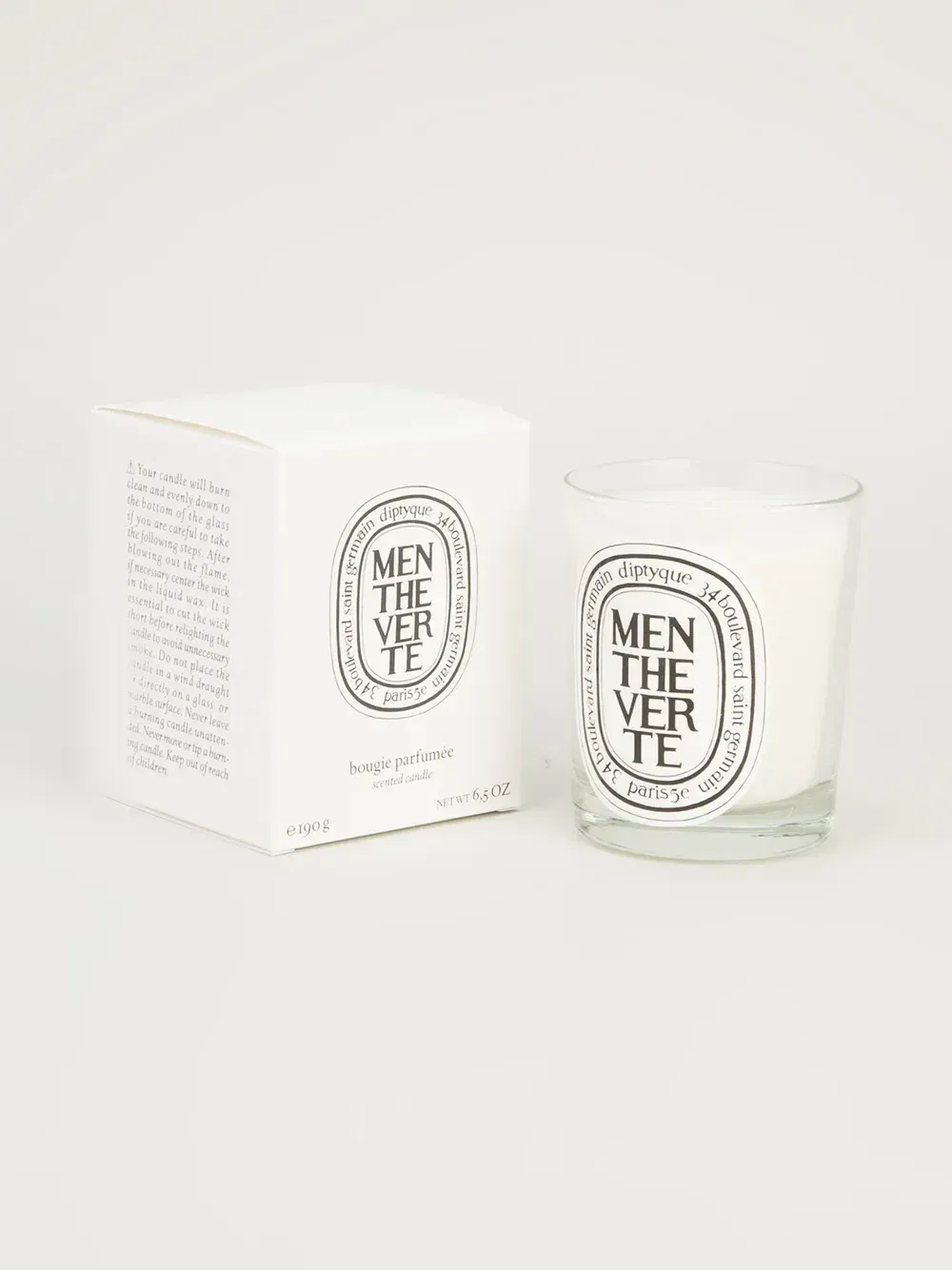 Menthe Verte scented candle (190g)