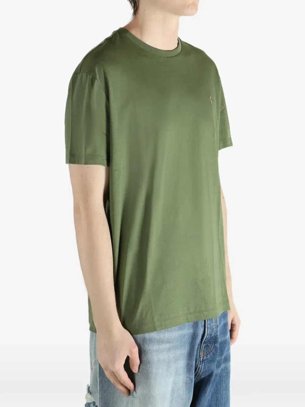 Polo Pony-embroidered crew-neck T-Shirt